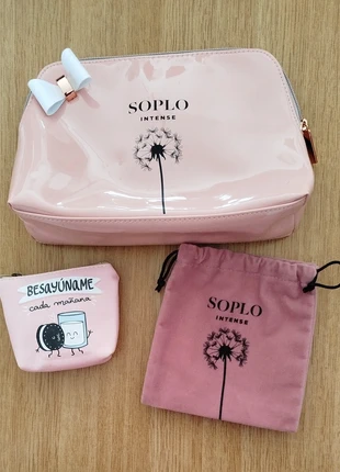 Pochette de toilette Soplo - Rose, marque: Soplo, état: Très bon état, 3,00 €, 3,85 € Protection acheteurs incluse
