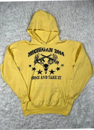 Pull à capuche Américain style vintage | Michigan 2014 | Taille : S, merk: Vintage Dressing, staat: Heel goed, maat: S, € 8,90, € 10,05 inclusief Kopersbescherming