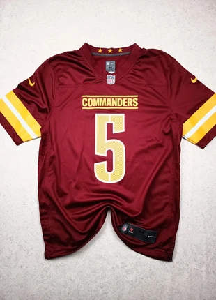 Maillot jersey Nike NFL Washington Commanders bordeaux jaune Homme M On Field, marca: Nike, estado: Novo sem etiquetas, tamanho: M, €40.00, €42.70 inclui Proteção do Comprador
