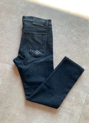 Jeans Roy Roger’s Uomo Taglia US 40 – Nero/Grigio Scuro, Originali e in Ottime Condizioni, marke: Roy Roger's, zustand: Sehr gut, größe: XL, 65,00 €, 68,95 € inklusive Vinted-Käuferschutz