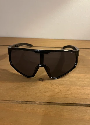 Black Oversized Cycling-Style Sunglasses – Sporty Fashion, condition: New without tags, £5.00, £5.95 includes Buyer Protection