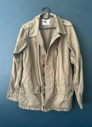 PunkyFish Khaki Coat 8, brand: Punkyfish, condition: Good, size: S / 8, £5.00, £5.95 includes Buyer Protection