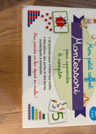 Mon petit coffret Montessori chiffre, marke: Larousse, zustand: Sehr gut, größe: 3 Jahre / 98, 3,00 €, 3,85 € inklusive Vinted-Käuferschutz