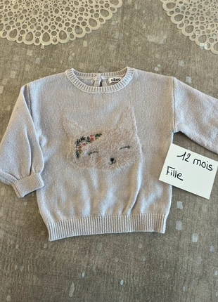 Pull 12 mois, marke: Gémo, zustand: Sehr gut, größe: 9-12 Monate / 74, 3,00 €, 3,85 € inklusive Vinted-Käuferschutz
