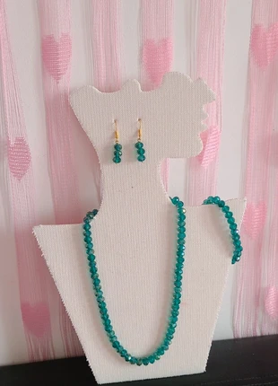 Parure en cristal, marque: Kabyle, état: Neuf sans étiquette, 4,50 €, 5,43 € Protection acheteurs incluse