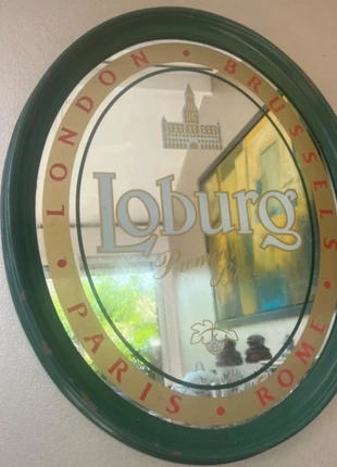 Magnifique miroir, Vintage publicitaire loburg Hyper déco 🌺, brand: Magnifique, condition: Good, €25.00, €26.95 includes Buyer Protection Pro