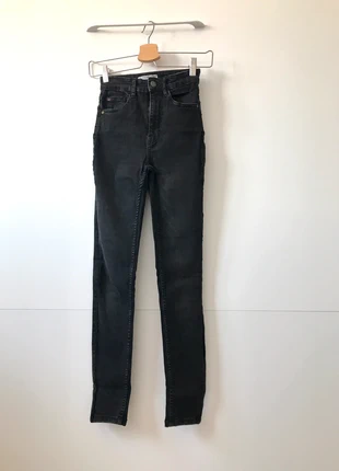 Pull & Bear Mid-Waisted Skinny Jeans XS / 34 Black Jeggings, marque: Pull & Bear, état: Bon état, taille: XS / 34 / 6, 2,50 €, 3,33 € Protection acheteurs incluse