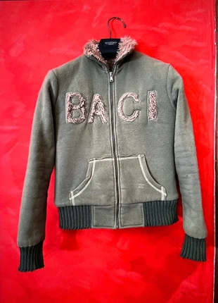 Giacca in pelliccia 100% cotone, marque: Baci, état: Bon état, taille: M / 38 / 10, 3,00 €, 3,85 € Protection acheteurs incluse