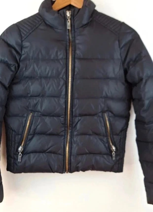 Doudoune Veste chaude à zip MAJE duvet canard - Noir/Marron foncé - Taille S, brand: Maje, condition: Very good, size: S / 36 / 8, €45.00, €47.95 includes Buyer Protection