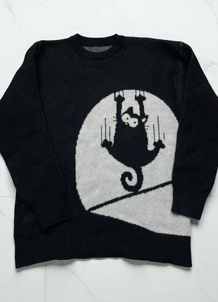 Pull à motifs Y2K streetwear, brand: Aesthetic, condizioni: Nuovo senza cartellino, taglia: M, €30.00, €32.20 include la Protezione acquisti Pro