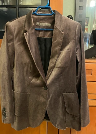 Blazer de terciopelo de Zara, brand: Zara, condition: Very good, size: XL / 42 / 14, €15.00, €16.45 includes Buyer Protection