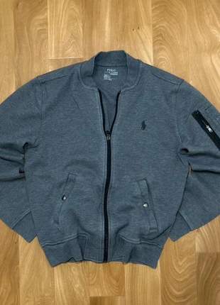 pull full zip polo ralph lauren gris - blouson polo ralph lauren gris - taille S, brand: Ralph Lauren, condition: Very good, size: S, €39.90, €42.60 includes Buyer Protection