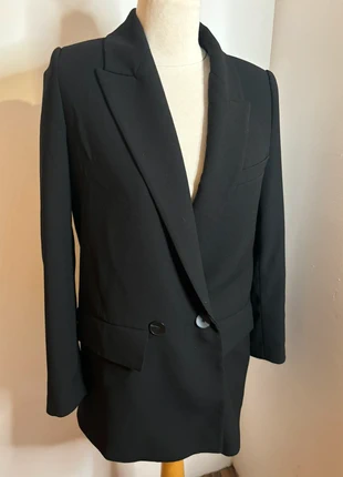 Blazer Zara noir | -5% pour les abonnés, marque: Zara, état: Très bon état, taille: S / 36 / 8, 24,90 €, 26,85 € Protection acheteurs (Pro) incluse