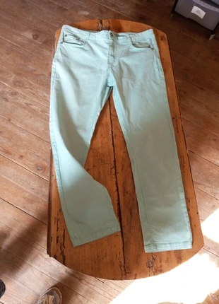 Jean droit vert d’eau – taille 44 – Tissaia, marca: Tissaia, estado: Muy bueno, tamaño: XXL / 44 / 16, 2,50 €, 3,33 € Protección al comprador incluida