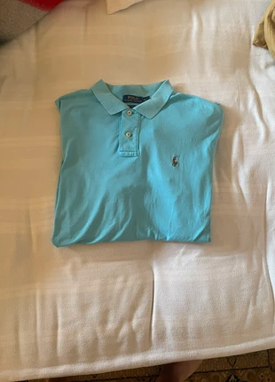 Polo Raph Lauren bleu turquoise Xl, marca: Ralph Lauren, estado: Muito bom, tamanho: XL, €14.50, €15.93 inclui Proteção do Comprador