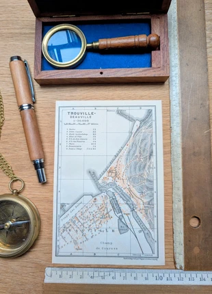 Imprimée en 1902, Trouville-Deauville, Normandie. Original Vintage Authentique., brand: LesOubliées, condition: Very good, €12.90, €14.25 includes Buyer Protection Pro