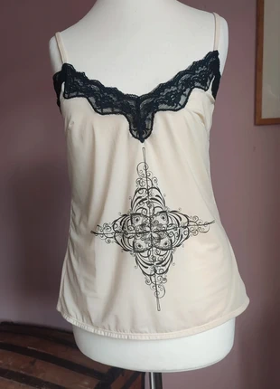 Top bretelles dentelle Coquette, merk: COQUETTE, staat: Heel goed, maat: L / 40 / 12, € 12,00, € 13,30 inclusief Kopersbescherming