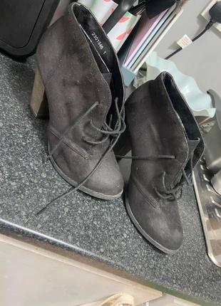 Black ankle boots, brand: New Look, condition: Satisfactory, size: 38, €4.00, €4.90 includes Buyer Protection