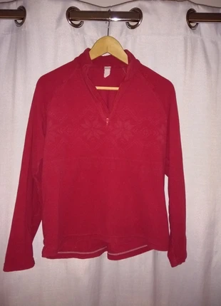 Pull Polaire rouge Decathlon, brand: Decathlon, condition: Very good, size: M / 38 / 10, €5.00, €5.95 includes Buyer Protection
