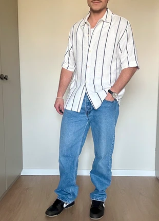 Zara Loose-fit Cotton Shirt, marque: Zara, état: Très bon état, taille: M, 19,99 €, 21,69 € Protection acheteurs incluse