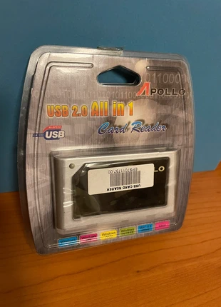 USB card reader Apollo, brand: Apollo, condizioni: Nuovo senza cartellino, €5.00, €5.95 include la Protezione acquisti