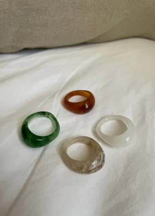 Pack de anillos finos de colores, marca: Local, estado: Muito bom, tamanho: 16,5 mm Ø / 12, €5.00, €5.95 inclui Proteção do Comprador