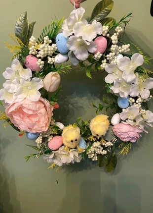 Easter door wreath, brand: Handmade, condition: New with tags, £5.00, £5.95 includes Buyer Protection