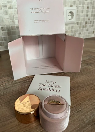 Moon Magic 18kt vermeil ring, marca: Moon Magic, estado: Novo com etiquetas, tamanho: 19,8 mm Ø / 23,5, €72.50, €76.83 inclui Proteção do Comprador