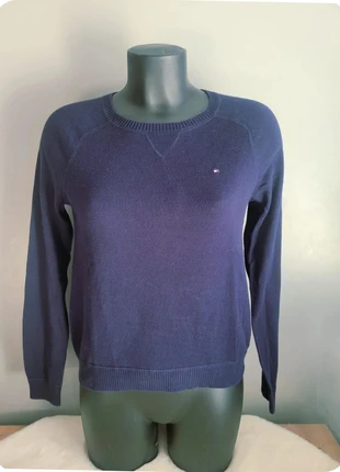 pull bleu col rond 100% prima coton tommy hilfiger 100% coton taille M en très bon état, brand: Tommy Hilfiger, condizioni: Ottime, taglia: M / IT 42 / EU 38, €13.90, €15.30 include la Protezione acquisti