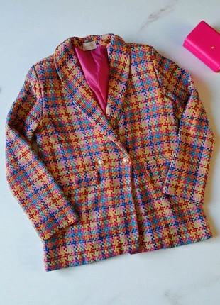 Donna a blazer colorato vintage M woman's vintage blazer, marca: Vintage Dressing, estado: Muy bueno, tamaño: M / 38 / 10, 18,00 €, 19,60 € Protección al comprador incluida