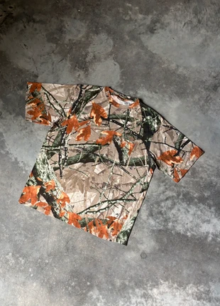 T-shirt realtree marron camo hunting outfitters ridge brown tee vintage taille L, brand: Realtree, condition: Very good, size: L, €16.00, €17.50 includes Buyer Protection