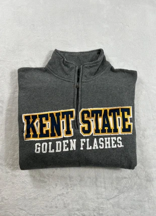 Pull sweat col 1/4 zip half zip Kent State Golden Flashes Gear for Sports - Taille M Homme - Gris, marque: Gear for Sports, état: Bon état, taille: M, 3,00 €, 3,85 € Protection acheteurs incluse