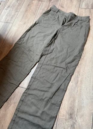 Linnen straight leg suitpants, merk: NA-KD, staat: Goed, maat: M / 38 / 10, € 20,00, € 21,70 inclusief Kopersbescherming