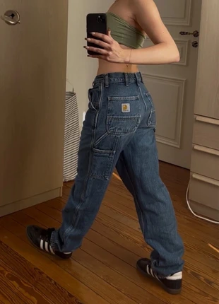 Jean carhartt bleu cargo large oversize, marque: Carhartt, état: Très bon état, taille: S / 36 / 8, 40,00 €, 42,70 € Protection acheteurs incluse