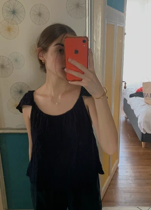 Top bleu marine loose, estado: Muy bueno, tamaño: S / 36 / 8, 2,00 €, 2,80 € Protección al comprador incluida