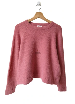 Pull oversize alpaga mohair American Vintage raz18F M L rose TBE, marca: American Vintage, estado: Muito bom, tamanho: L / 40 / 12, €65.00, €68.95 inclui Proteção do Comprador