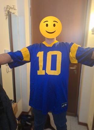 Los Angeles Rams jersey Size XL, marke: Puma, zustand: Sehr gut, größe: XL, 25,00 €, 26,95 € inklusive Vinted-Käuferschutz