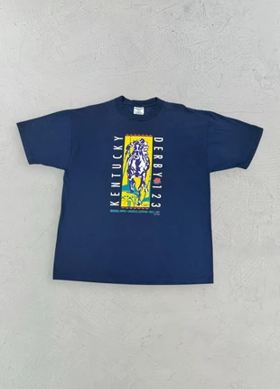 Kentucky Derby 90s vintage Navy T-shirt - XL, brand: American Vintage, condition: Good, size: XL, £30.00, £32.20 includes Buyer Protection Pro