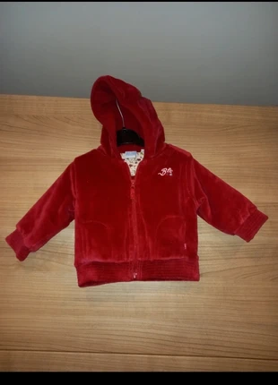 Zeer zachte donkerroze/rood trui met rits maat 62, marque: Babyface, état: Neuf sans étiquette, taille: 3-6 mois / 62 cm, 5,00 €, 5,95 € Protection acheteurs incluse