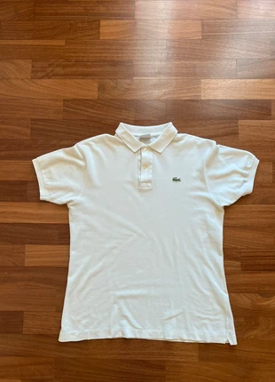 Polo bianca Lacoste da uomo - Taglia M - Vestibilità classica, brand: Lacoste, condizioni: Ottime, taglia: M, €25.00, €26.95 include la Protezione acquisti