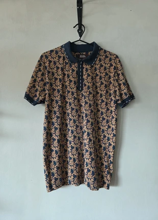 4funky flavors button dark blue polo, mustard and copper colored details, marque: 4funkyflavours, état: Très bon état, taille: M, 15,00 €, 16,45 € Protection acheteurs incluse