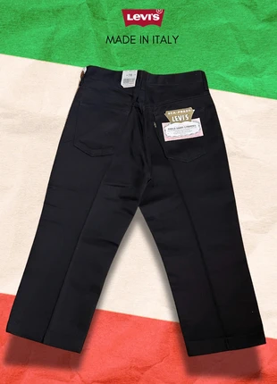 🇮🇹 Levi’s capri pants 526 sta-prest® / women W28-L18 (xs-s) / made in italy / 90s y2k / rare, marca: Levi's, estado: Novo com etiquetas, tamanho: S / 36 / 8, €64.90, €68.85 inclui Proteção do Comprador Pro