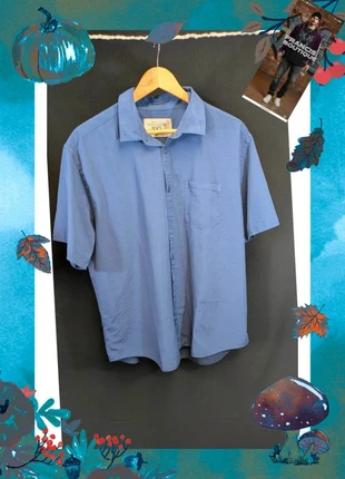 Chemise bleu marine Armand Thiery 2 xl– Style casual oversize été homme, marque: Armand Thiery, état: Très bon état, taille: XXL, 16,40 €, 17,92 € Protection acheteurs incluse