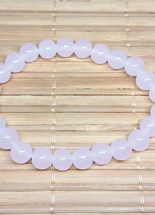 Bracelet en perles de verre polie rose pale, zustand: Neu, 1,20 €, 1,96 € beinhaltet Vinted-Käuferschutz Pro