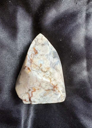 Flower agate flame bloem agaat vlam, marca: Crystal, estado: Muito bom, €7.00, €8.05 inclui Proteção do Comprador