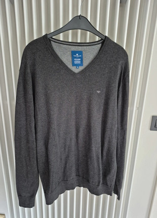 Grijze herentrui, marca: Tom Tailor, estado: Muito bom, tamanho: XL, €10.00, €11.20 inclui Proteção do Comprador