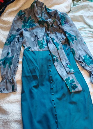 Robe pinup bleu chemisier chic oldmoney, brand: CHIC, condition: New without tags, size: S / 36 / 8, €18.00, €19.60 includes Buyer Protection