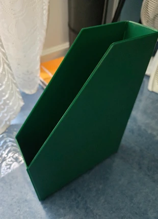 Lot 5 boîtes de classement pliables vertes Esselte, brand: ESSELTE, condition: Very good, €8.00, €9.10 includes Buyer Protection