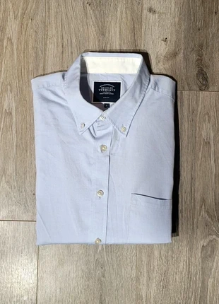 Chemise Charles Tyrwhitt L Slim Fit bleu clair-100% coton, marca: Charles Tyrwhitt, estado: Muito bom, tamanho: L, €17.00, €18.55 inclui Proteção do Comprador