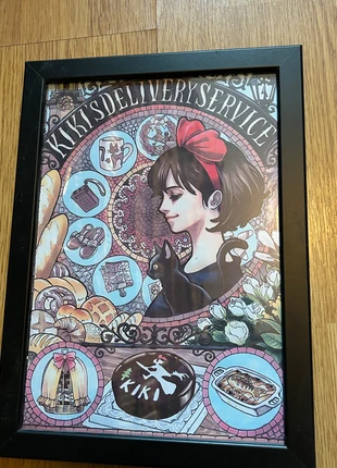 Cadre ghibli kiki la petite sorcière ghibli, brand: Studio Ghibli, condition: Very good, €10.00, €11.20 includes Buyer Protection